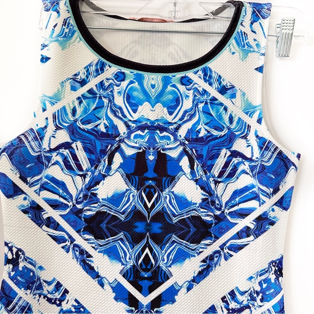 Bloomingdale’s Dress Mini Size Medium Preppy Summer  Comfort Graduation Comfort - Picture 7 of 10